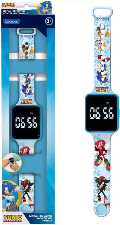 Zegarek cyfrowy Sonic Lexibook DMW060SN - tantis.pl