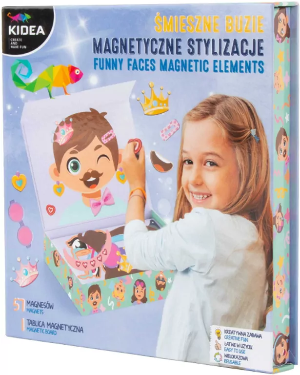 Buzie magnetyczne stylizacje KIDEA - tantis.pl