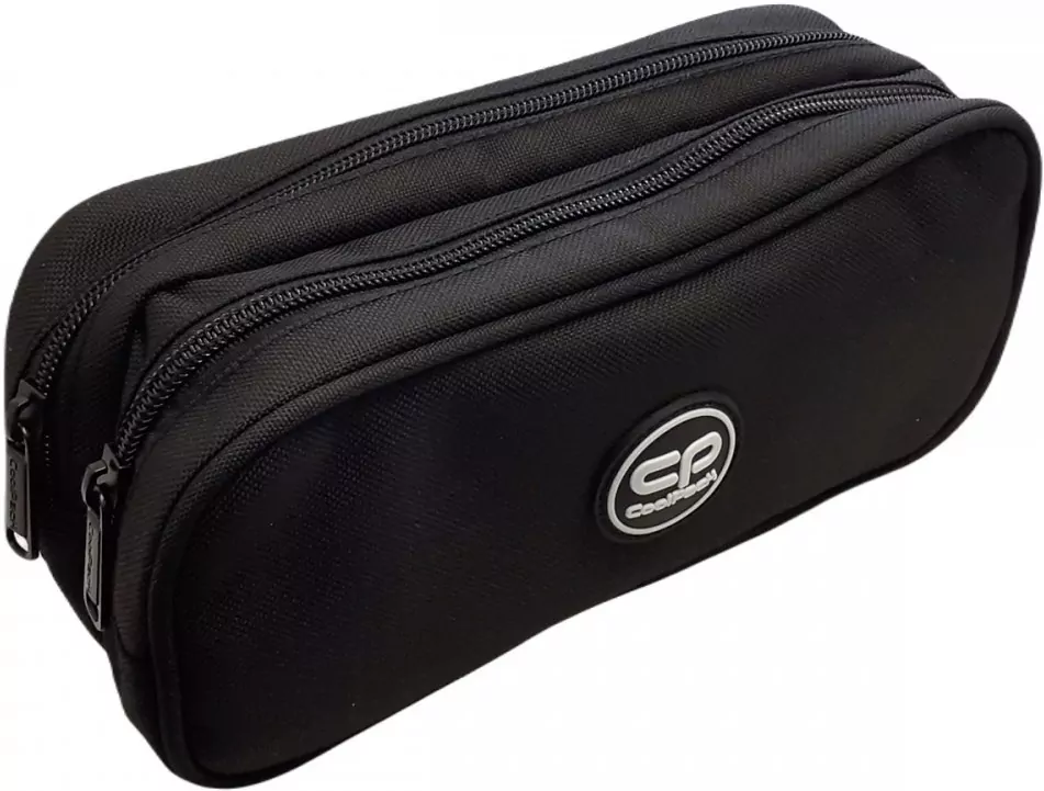 Piórnik saszetka podwójna Coolpack Duke Black - tantis.pl