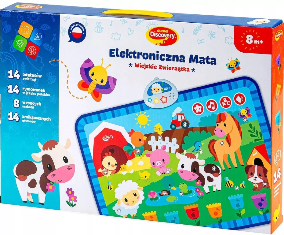 Elektroniczna mata. Wiejskie zwierzątka - tantis.pl