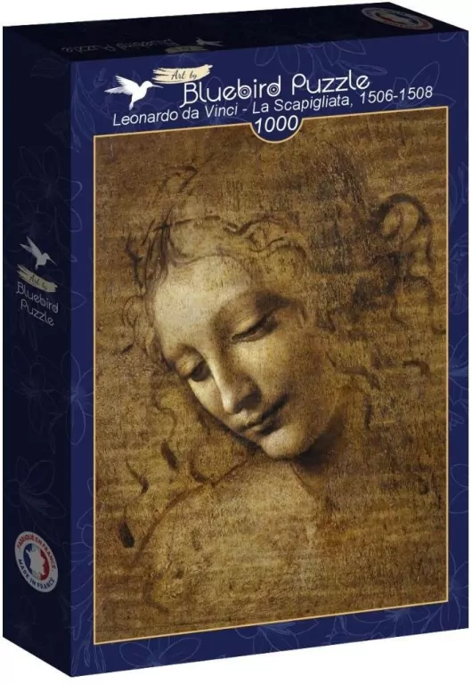 Puzzle 1000. La Scapigliata, Leonardo da Vinci 1508 - tantis.pl