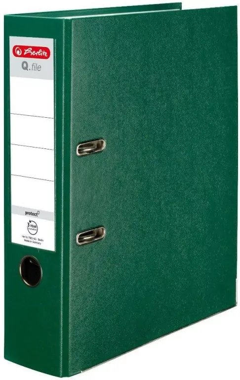 Segregator A4 8cm PP zielony - tantis.pl