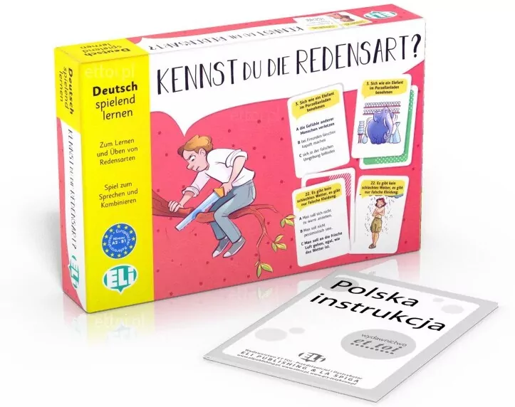 Gra językowa Niemiecki Kennst du die Redensart? - tantis.pl