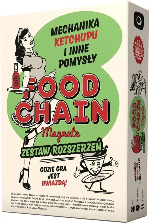 Food Chain Magnate: Mechanika Ketchupu - tantis.pl
