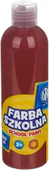 Farba szkolna naturalna tempera 250 ml brązowa