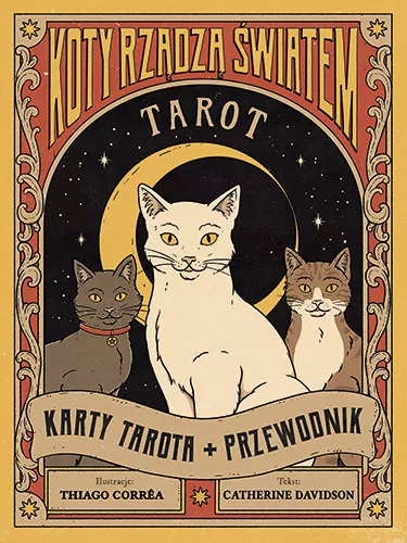Tarot: Koty rządzą światem. Karty + przewodnik - tantis.pl