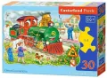 Puzzle 30. Zielony pociąg - tantis.pl