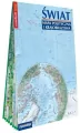 Świat Mapa polityczna i krajobrazowa laminowana mapa XXL 1:31 000 000 - tantis.pl
