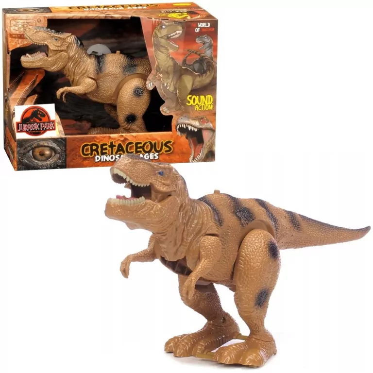 Dinozaur chodzący na baterie - tantis.pl