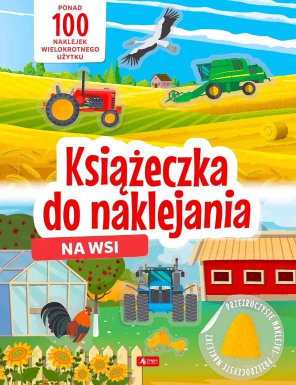 Na wsi. Książeczka do naklejania - tantis.pl