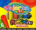 Plastelina 6 kolorów Colorino Kids - tantis.pl