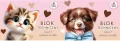 Blok techniczny A4/10K The sweet pets mix - tantis.pl
