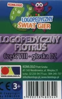 Logopedyczny Piotruś. Głoska DZ. Część 8 - tantis.pl