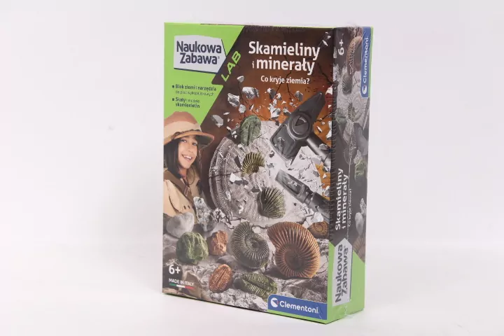 Naukowa zabawa. Skamieliny i minerały - tantis.pl