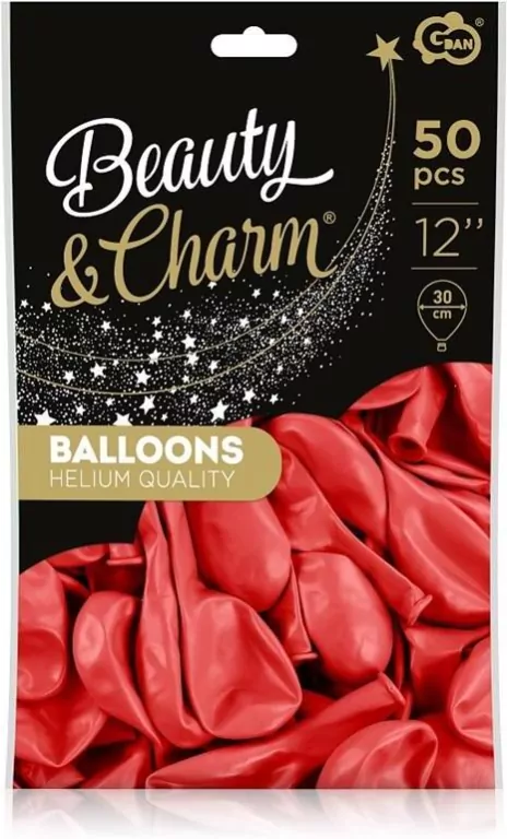 Balony Beauty&Charm metaliczne 30cm - tantis.pl