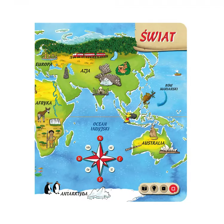 Atlas świata. Czytaj z Albikiem - tantis.pl