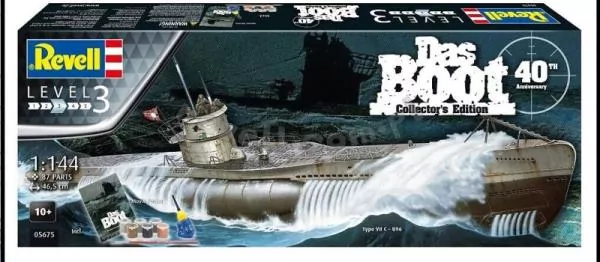 Zestaw modelarski upominkowy Movie Set Das Boot - tantis.pl