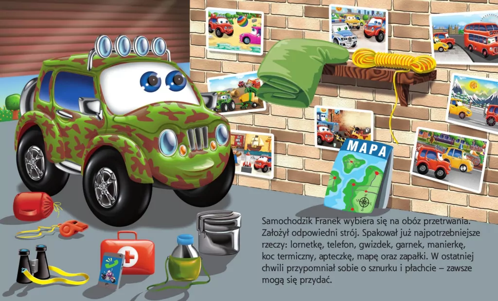 Survival. Samochodzik Franek - tantis.pl