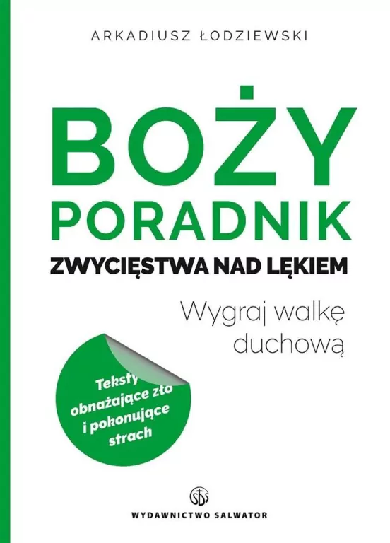 Boży poradnik zwycięstwa nad lękiem - tantis.pl