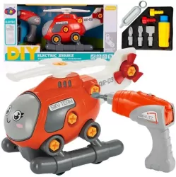 Helikopter do skręcania z narzędziami