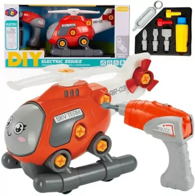 Helikopter do skręcania z narzędziami