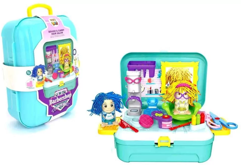 Ciastolina. Zestaw u fryzjera - tantis.pl