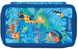 Piórnik potrójny z wyposażeniem Jungle Safari