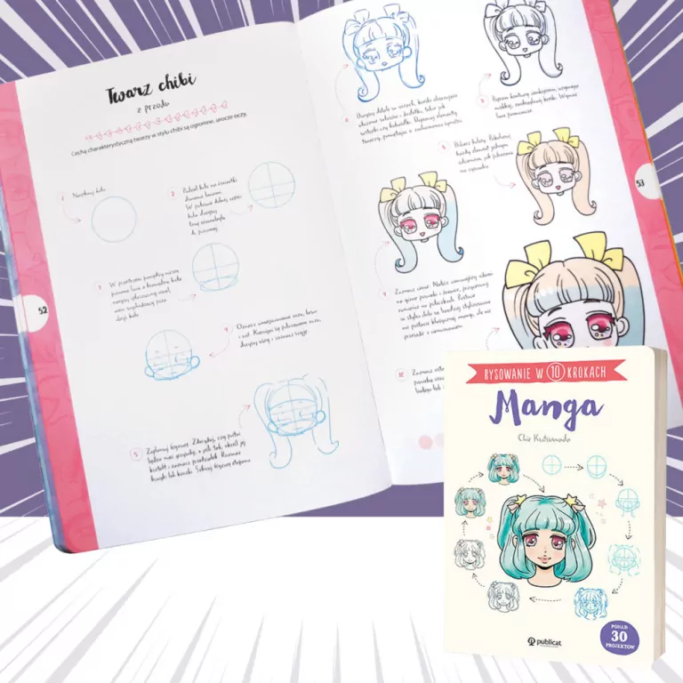 Manga. Rysowanie w 10 krokach - tantis.pl