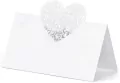 Wizytówki na stół serce 9x6,5cm - tantis.pl