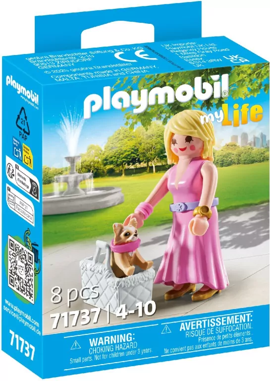 Playmobil Pani z chihuahuą 71737 - tantis.pl