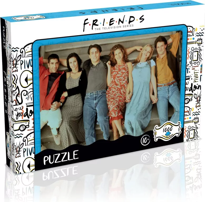 Puzzle 1000. Friends Stairs - tantis.pl
