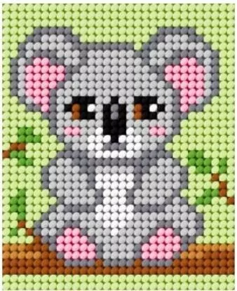 Haft. Moje pierwsze wyszywanie - Koala - tantis.pl