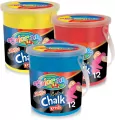 Kreda kolorowa Jumbo Colorino Kids wiaderko 12 sztuk mix - tantis.pl