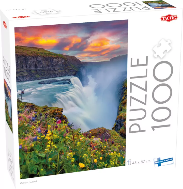 Puzzle 1000 Gullfoss, Iceland - tantis.pl