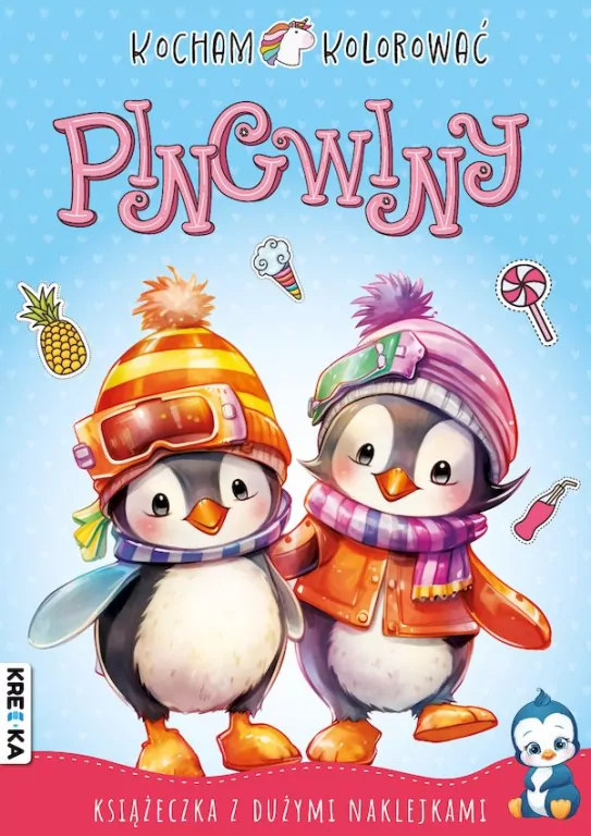 Kocham kolorować Pingwiny - tantis.pl