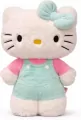 Hello Kitty Fluffy Plusz Zielona 40cm - tantis.pl