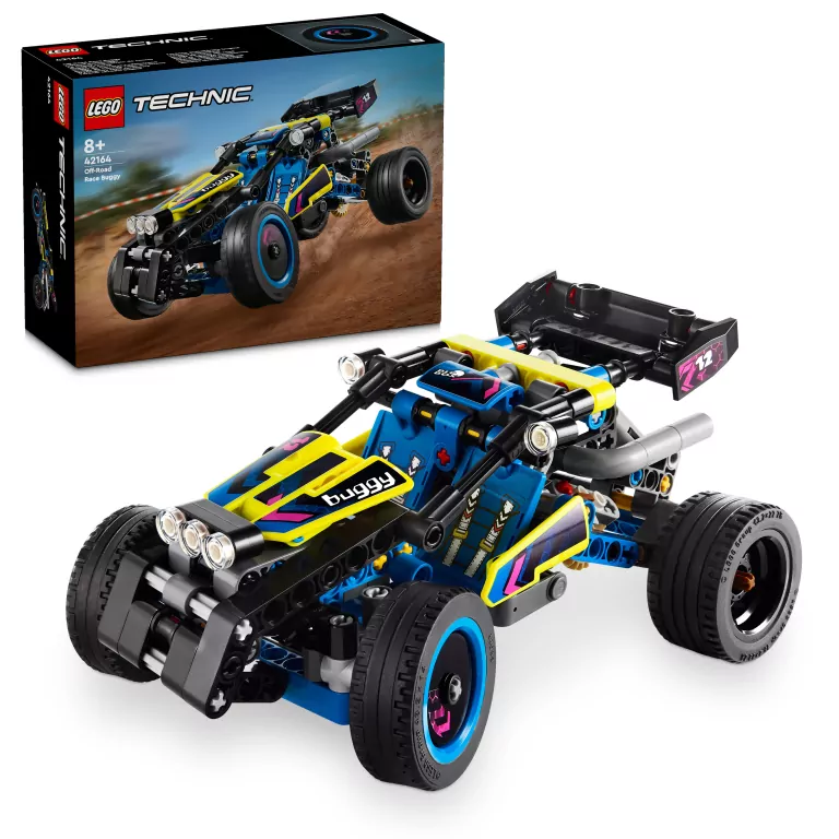 LEGO® Technic. Wyścigowy łazik terenowy 42164 - tantis.pl
