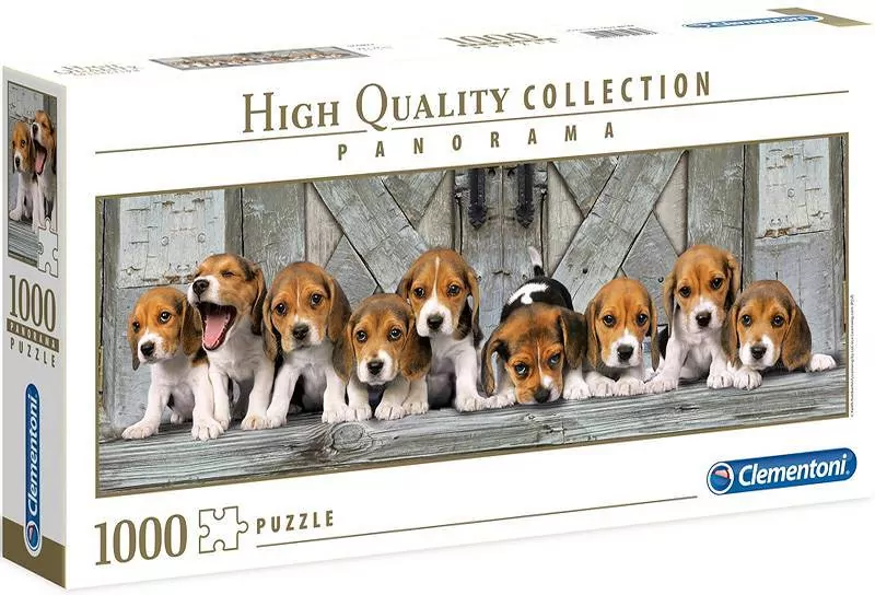 Puzzle 1000. High Quality Collection Panorama. Beagles - tantis.pl