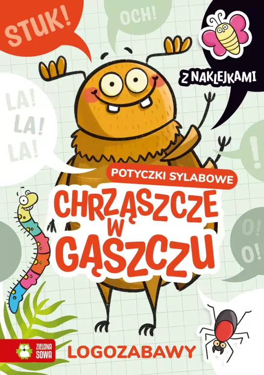 Logozabawy. Potyczki sylabowe Chrząszcze w gąszczu - tantis.pl