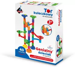Tor kuleczkowy. 40 elementów. Genialny dzieciak