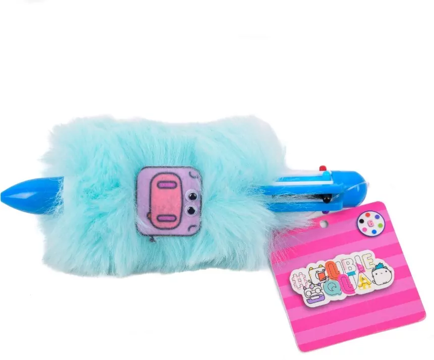 Długopis 6-kolorowy plusz mix CUBIE SQUAD - tantis.pl