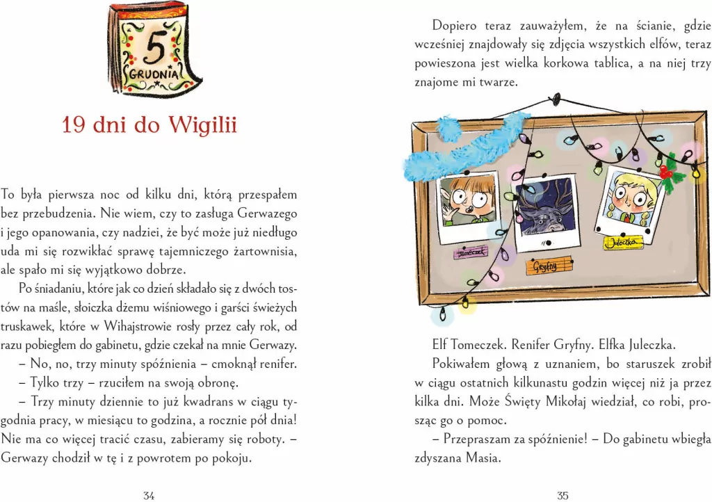 Elf Mareczek ratuje Święta. 24 przygody - tantis.pl