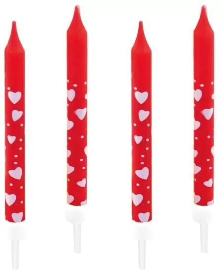 Świeczki Love 7,5 cm - tantis.pl