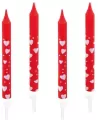 Świeczki Love 7,5 cm - tantis.pl