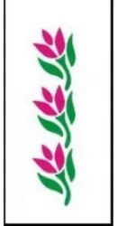 Szablon zmywalny 6x28cm