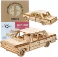 Puzzle Drewniane 3D, Fiat 125p - tantis.pl