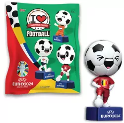 Figurka kolekcjonerska. TOPPS. I Love football. Euro 2024