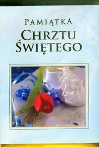 Pamiątka Chrztu Świętego - niebieska - tantis.pl