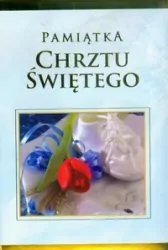 Pamiątka Chrztu Świętego - niebieska