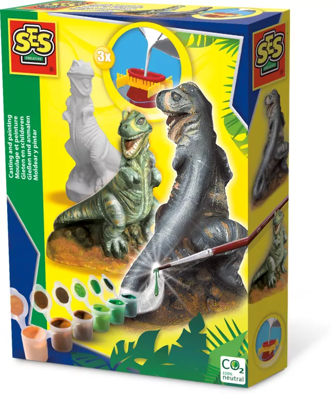 Odlewy gipsowe. T-Rex - tantis.pl